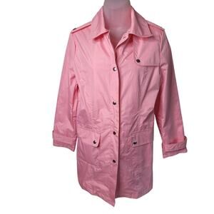 Jacyln Smith Pink Raincoat Sz M